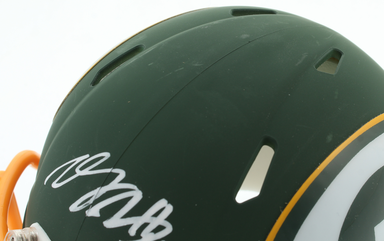Davante Adams Signed Packers AMP Alternate Speed Mini Helmet (JSA COA) at PristineAuction.com Davante Adams Signed Packers AMP Alternate Speed Mini Helmet (JSA COA) at PristineAuction.com
