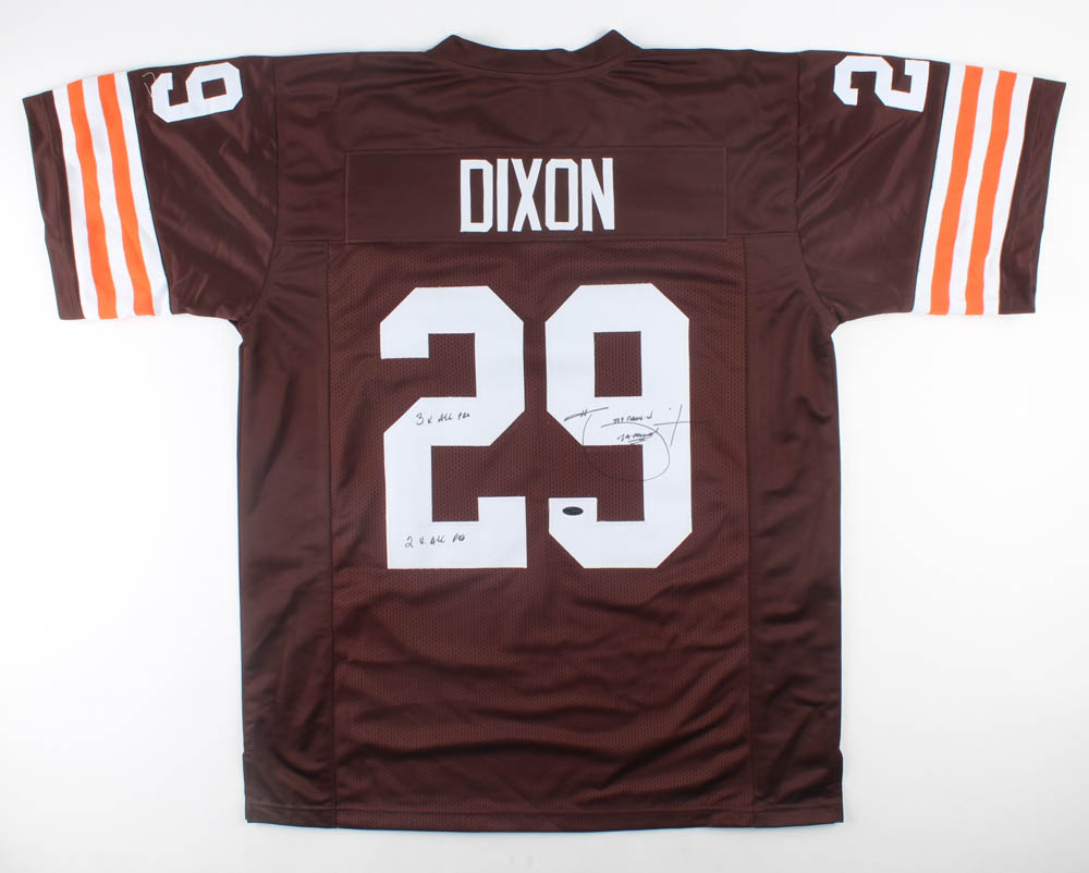 Hanford Dixon Signed Jersey Inscribed "3X All Pro" & "2X All Pro" (Playball Ink Hologram) at PristineAuction.com Hanford Dixon Signed Jersey Inscribed "3X All Pro" & "2X All Pro" (Playball Ink Hologram) at PristineAuction.com