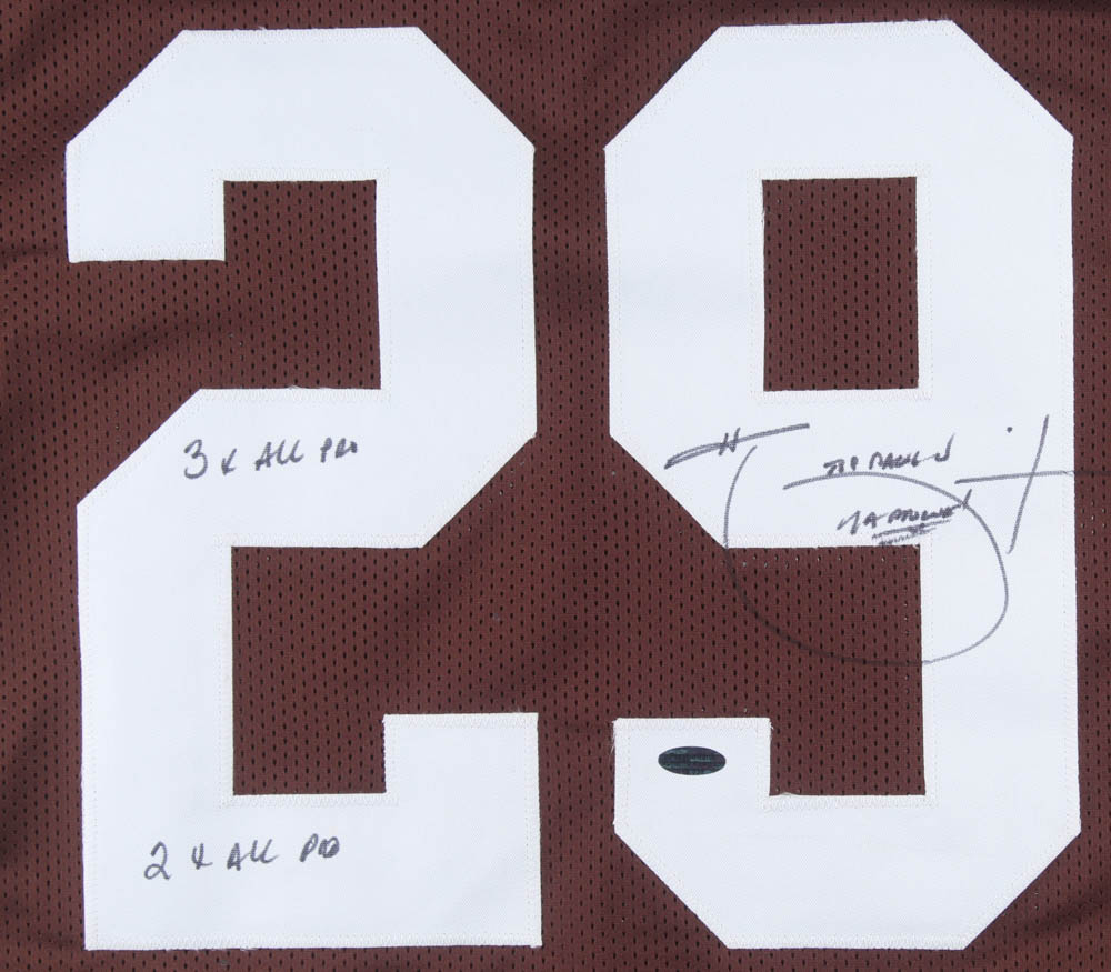 Hanford Dixon Signed Jersey Inscribed "3X All Pro" & "2X All Pro" (Playball Ink Hologram) at PristineAuction.com Hanford Dixon Signed Jersey Inscribed "3X All Pro" & "2X All Pro" (Playball Ink Hologram) at PristineAuction.com