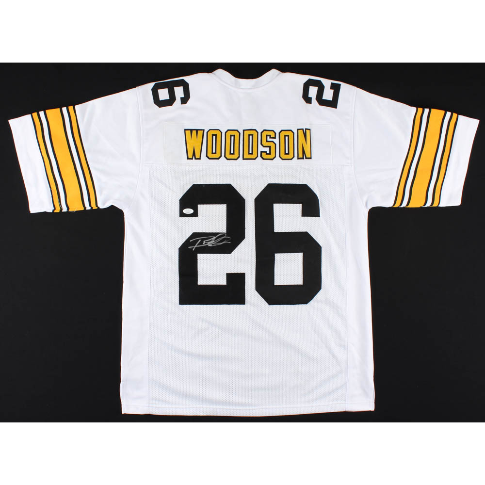 thumbnail image 2 of Rod Woodson Custom Sewn Stitched Black Jersey - Pittsburgh Steelers - Men's Sizes M, L, XL, 2XL (Unsigned) 2 of 5