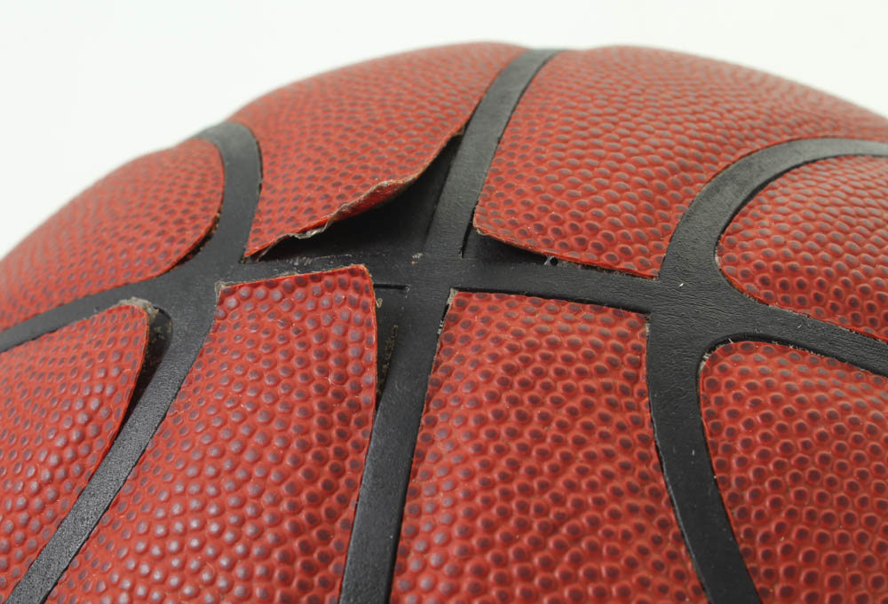 Lot of (2) Kobe Bryant Items With Signed NBA Basketball With Display Case & 1999 Game Worn Warm Ups Piece (Beckett LOA & PSA Hologram) at PristineAuction.com Lot of (2) Kobe Bryant Items With Signed NBA Basketball With Display Case & 1999 Game Worn Warm Ups Piece (Beckett LOA & PSA Hologram) at PristineAuction.com