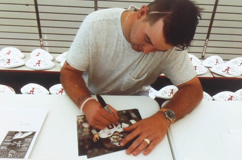 A. J. McCarron Signed Alabama Crimson Tide 8x10 Photo (Radtke Hologram) at PristineAuction.com A. J. McCarron Signed Alabama Crimson Tide 8x10 Photo (Radtke Hologram) at PristineAuction.com