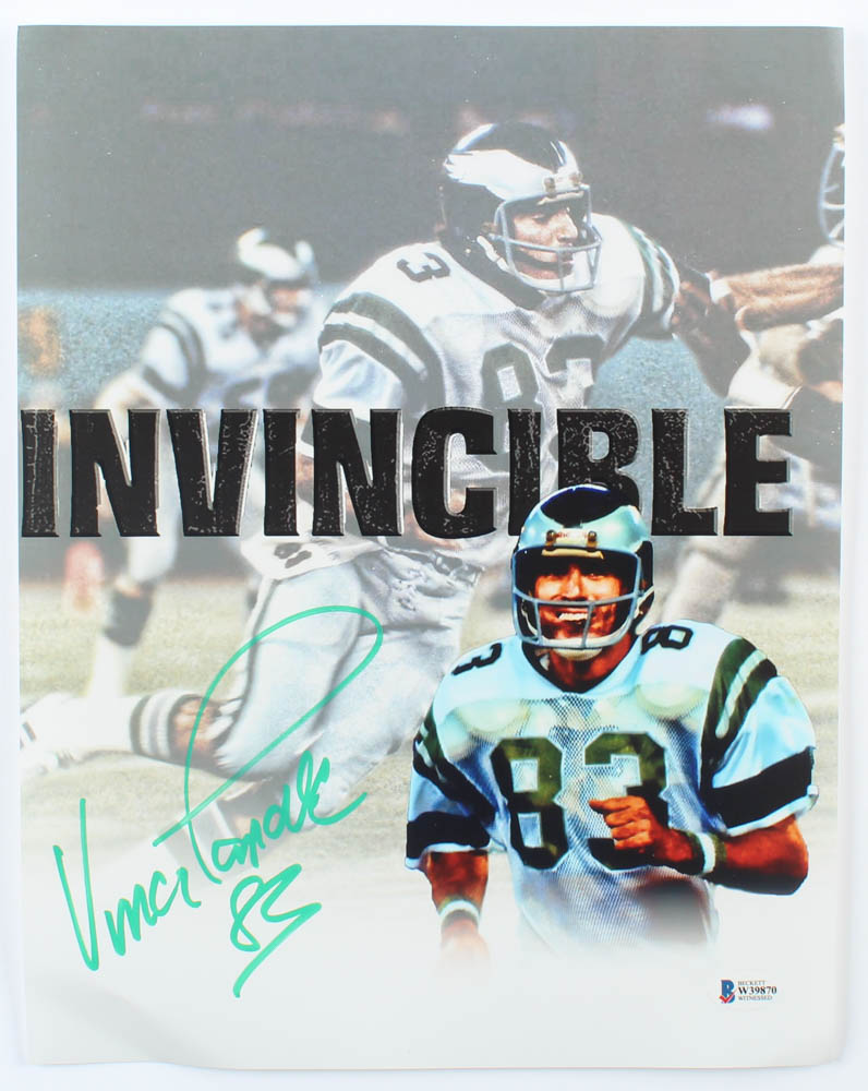 Vince Papale Signed "Invincible" 11x14 Photo (Beckett Hologram) at PristineAuction.com Vince Papale Signed "Invincible" 11x14 Photo (Beckett Hologram) at PristineAuction.com
