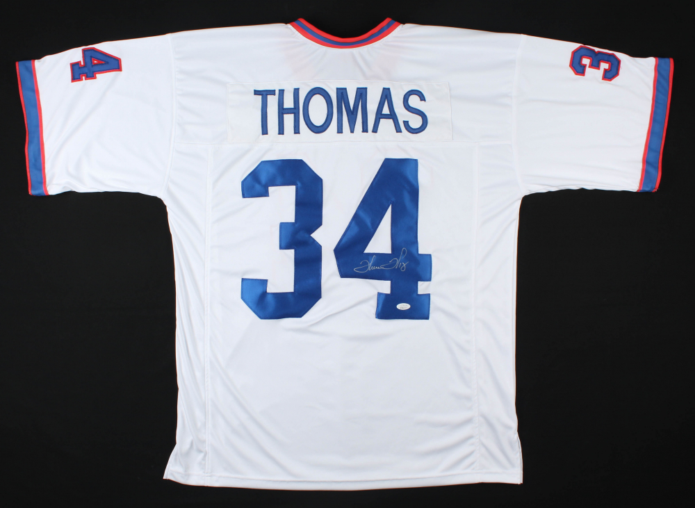 Thurman Thomas Signed Jersey (JSA COA) at PristineAuction.com Thurman Thomas Signed Jersey (JSA COA) at PristineAuction.com