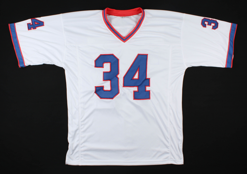 Thurman Thomas Signed Jersey (JSA COA) at PristineAuction.com Thurman Thomas Signed Jersey (JSA COA) at PristineAuction.com