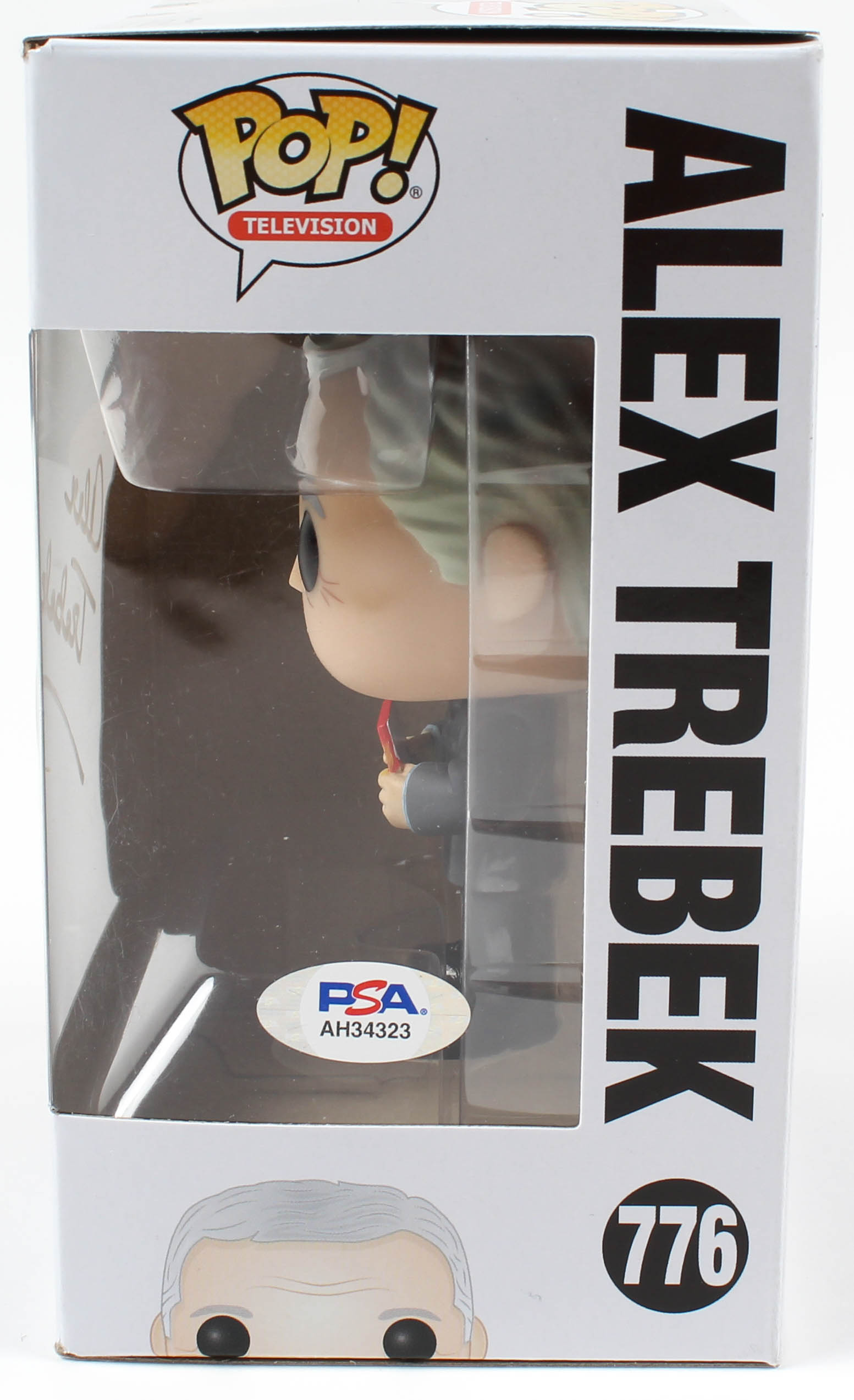 Alex Trebek Signed "Jeopardy" #776 Funko Pop! Vinyl Figure (PSA) at PristineAuction.com Alex Trebek Signed "Jeopardy" #776 Funko Pop! Vinyl Figure (PSA) at PristineAuction.com