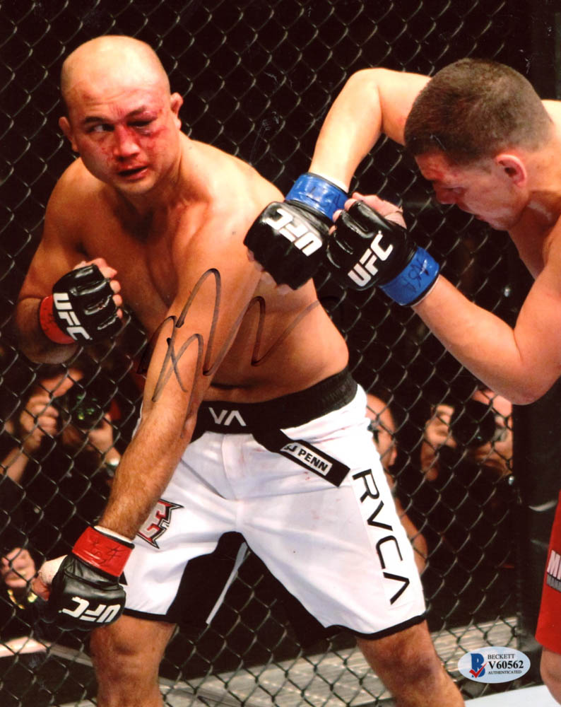 B.J. Penn Signed UFC 8x10 Photo (Beckett COA) at PristineAuction.com B.J. Penn Signed UFC 8x10 Photo (Beckett COA) at PristineAuction.com