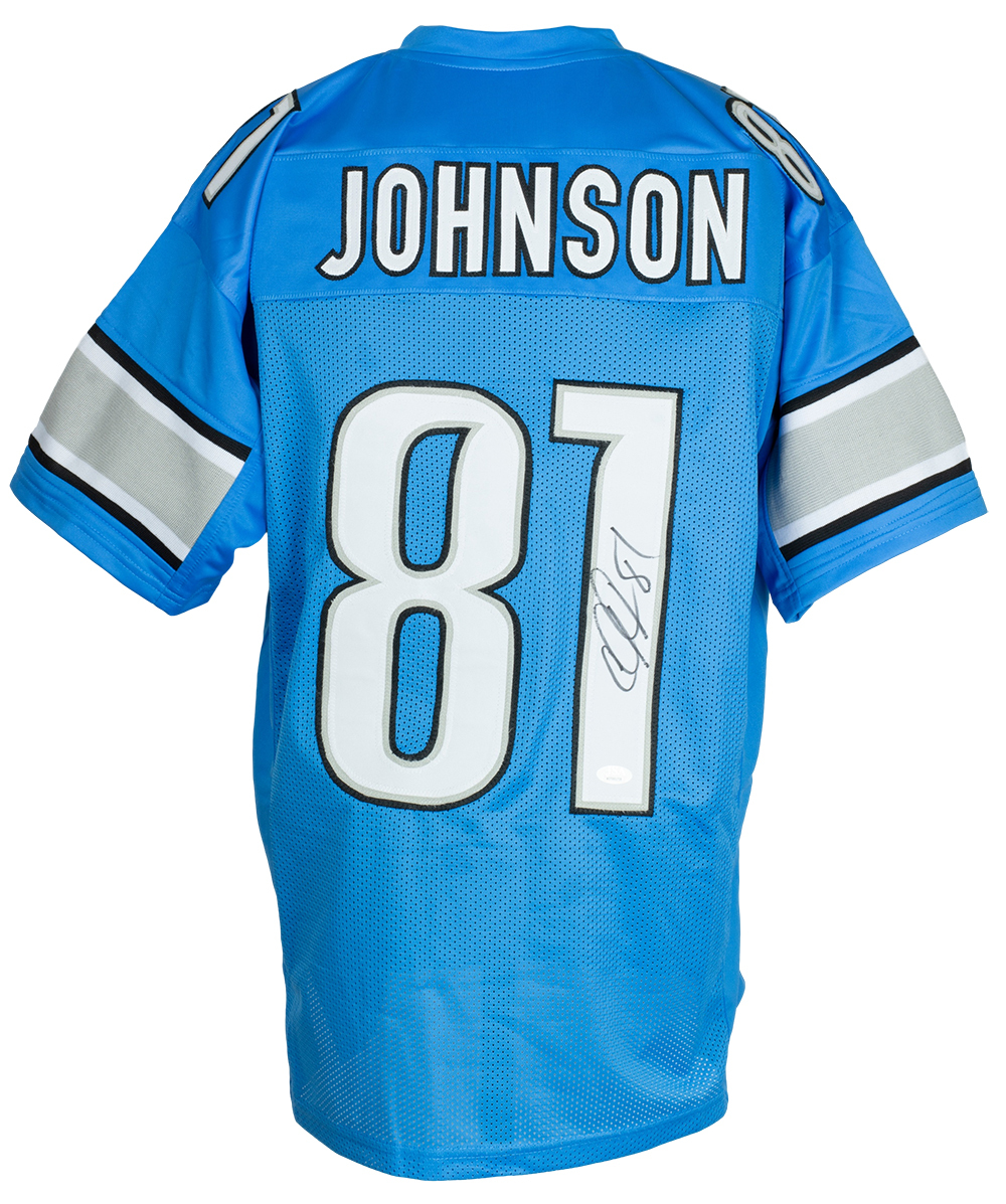 Calvin Johnson Signed Jersey (JSA COA) at PristineAuction.com Calvin Johnson Signed Jersey (JSA COA) at PristineAuction.com