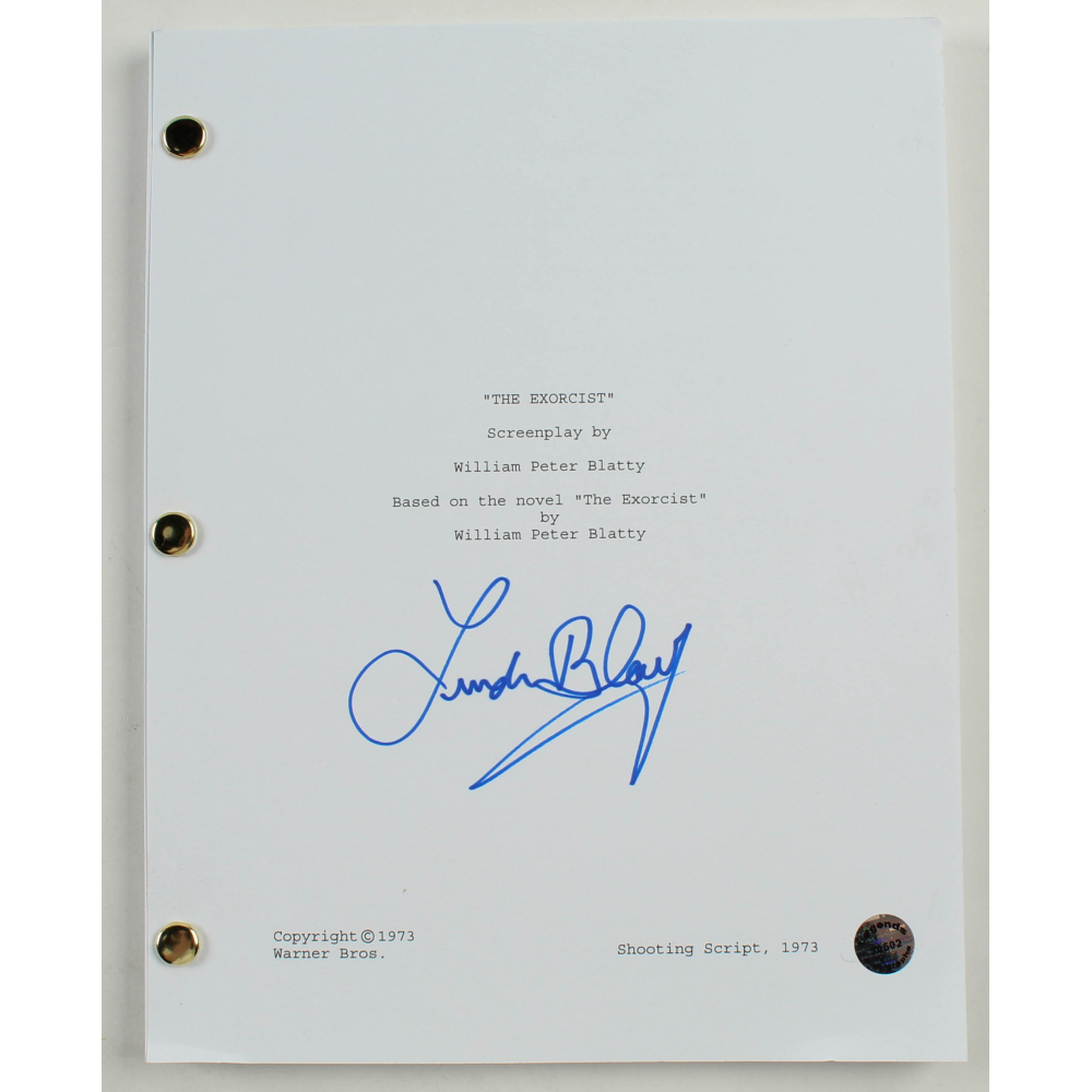Linda Blair Signed “The Exorcist” Movie Script (Legends) | Pristine Auction