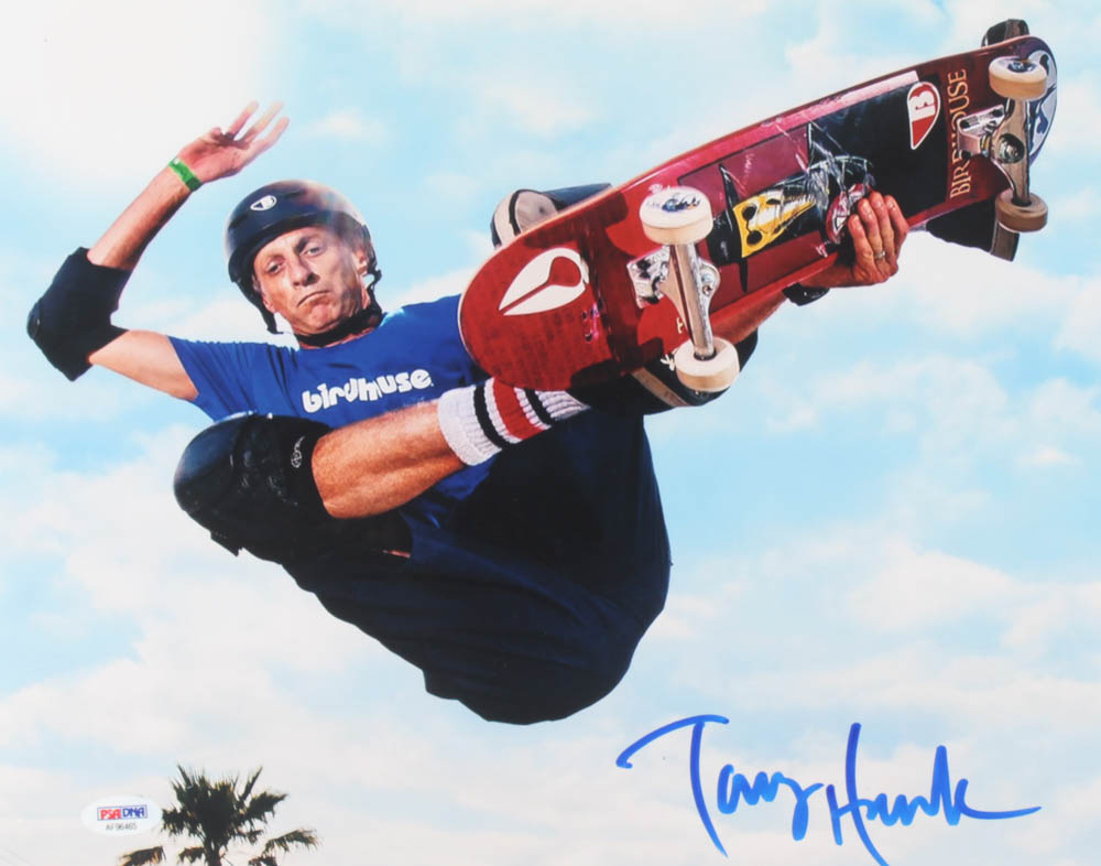 Tony Hawk Signed 11x14 Photo (PSA Hologram) at PristineAuction.com Tony Hawk Signed 11x14 Photo (PSA Hologram) at PristineAuction.com