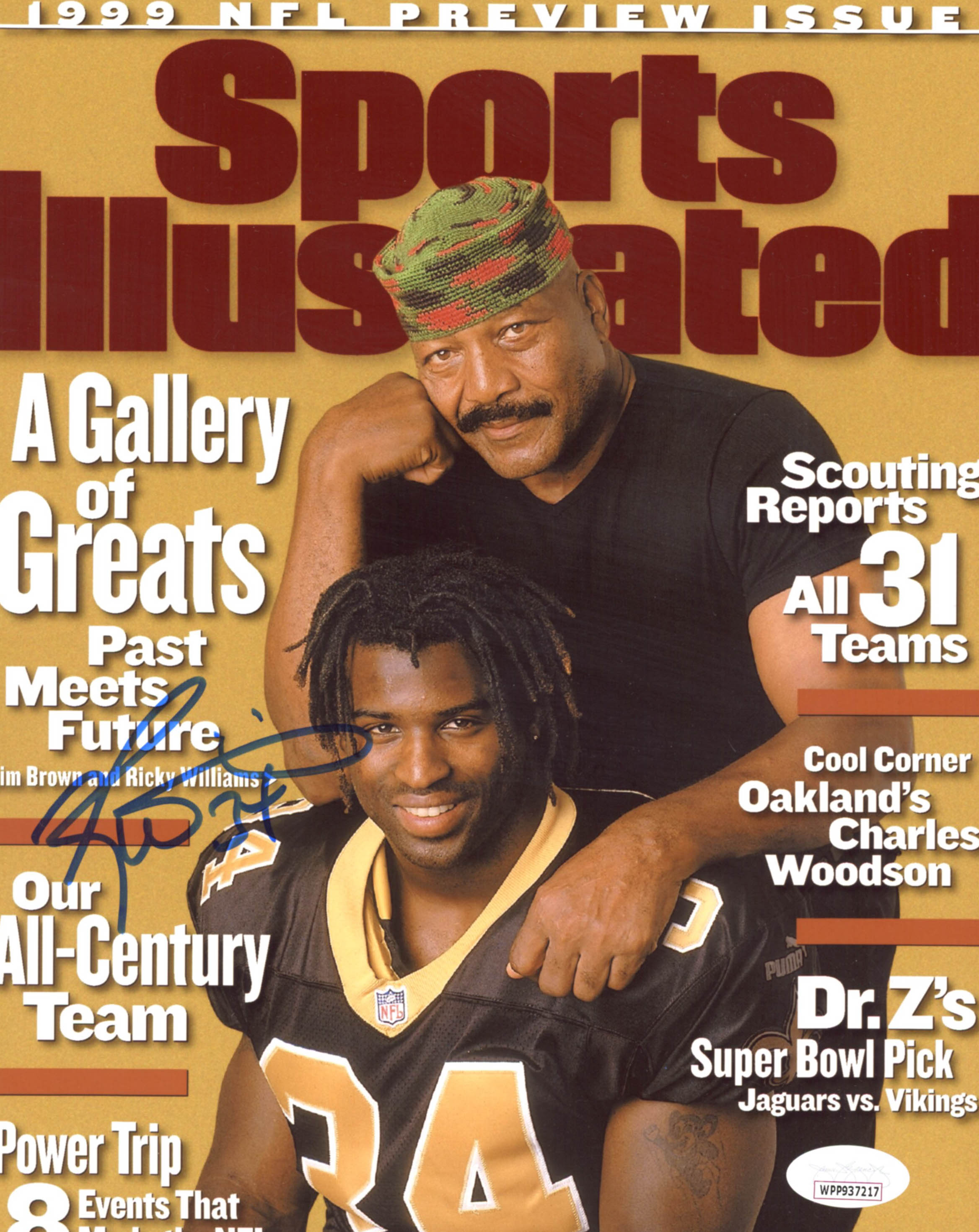 Ricky Williams Signed Saints 8x10 Photo (JSA COA) at PristineAuction.com Ricky Williams Signed Saints 8x10 Photo (JSA COA) at PristineAuction.com