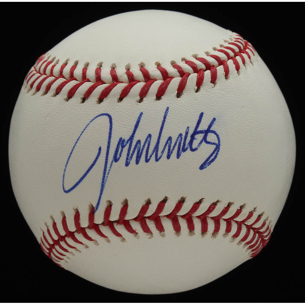 Balle De Baseball Officielle OML Dédicacée & Signée Par John Smoltz (Braves D'Atlanta) - Collector