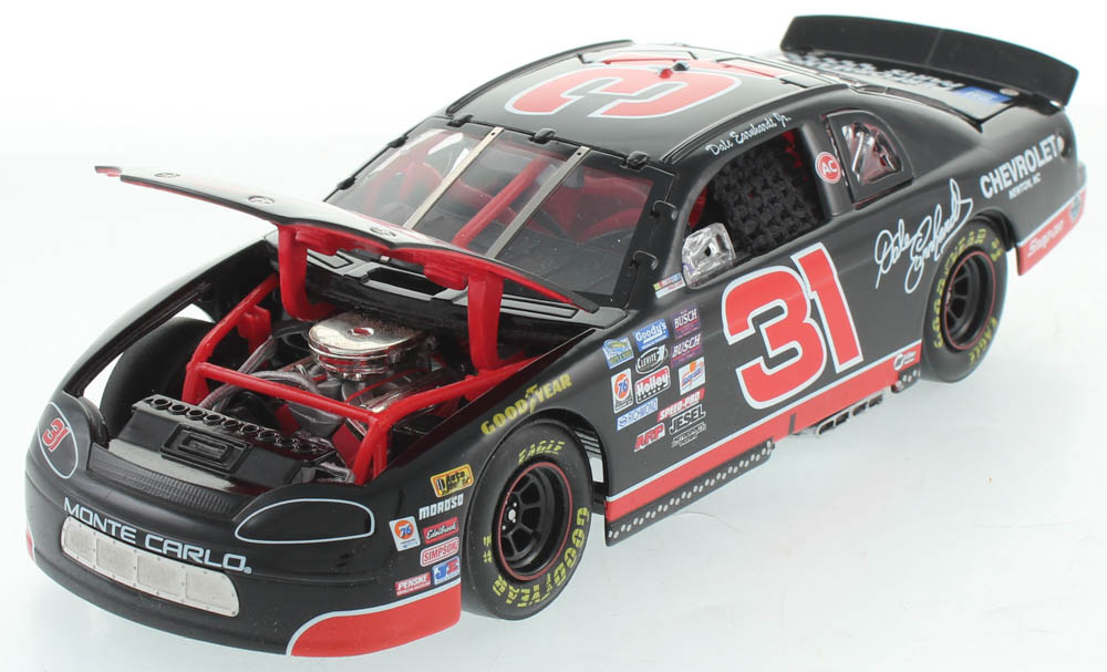 Dale Earnhardt Jr. LE #31 Mom 'N' Pop 1996 Monte Carlo Elite 1:24 Scale Die Cast Car at PristineAuction.com Dale Earnhardt Jr. LE #31 Mom 'N' Pop 1996 Monte Carlo Elite 1:24 Scale Die Cast Car at PristineAuction.com