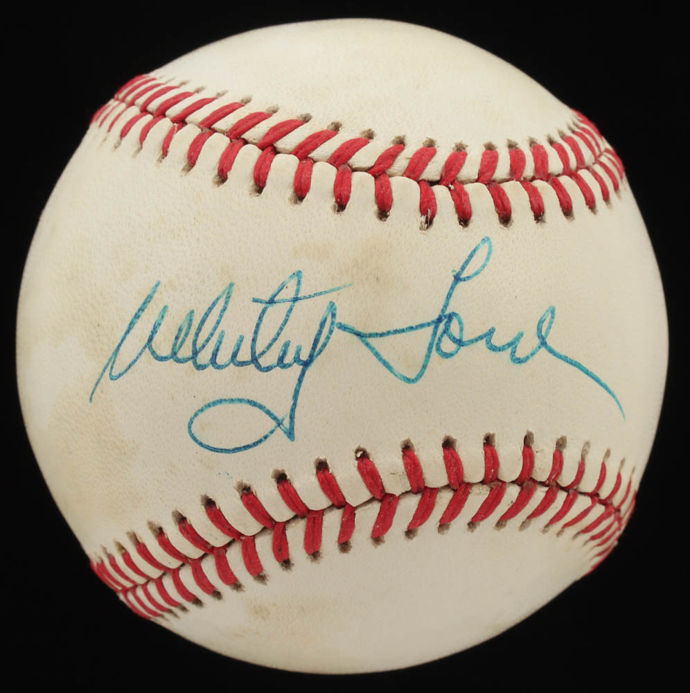 Whitey Ford Signed OAL Baseball (JSA COA) at PristineAuction.com Whitey Ford Signed OAL Baseball (JSA COA) at PristineAuction.com