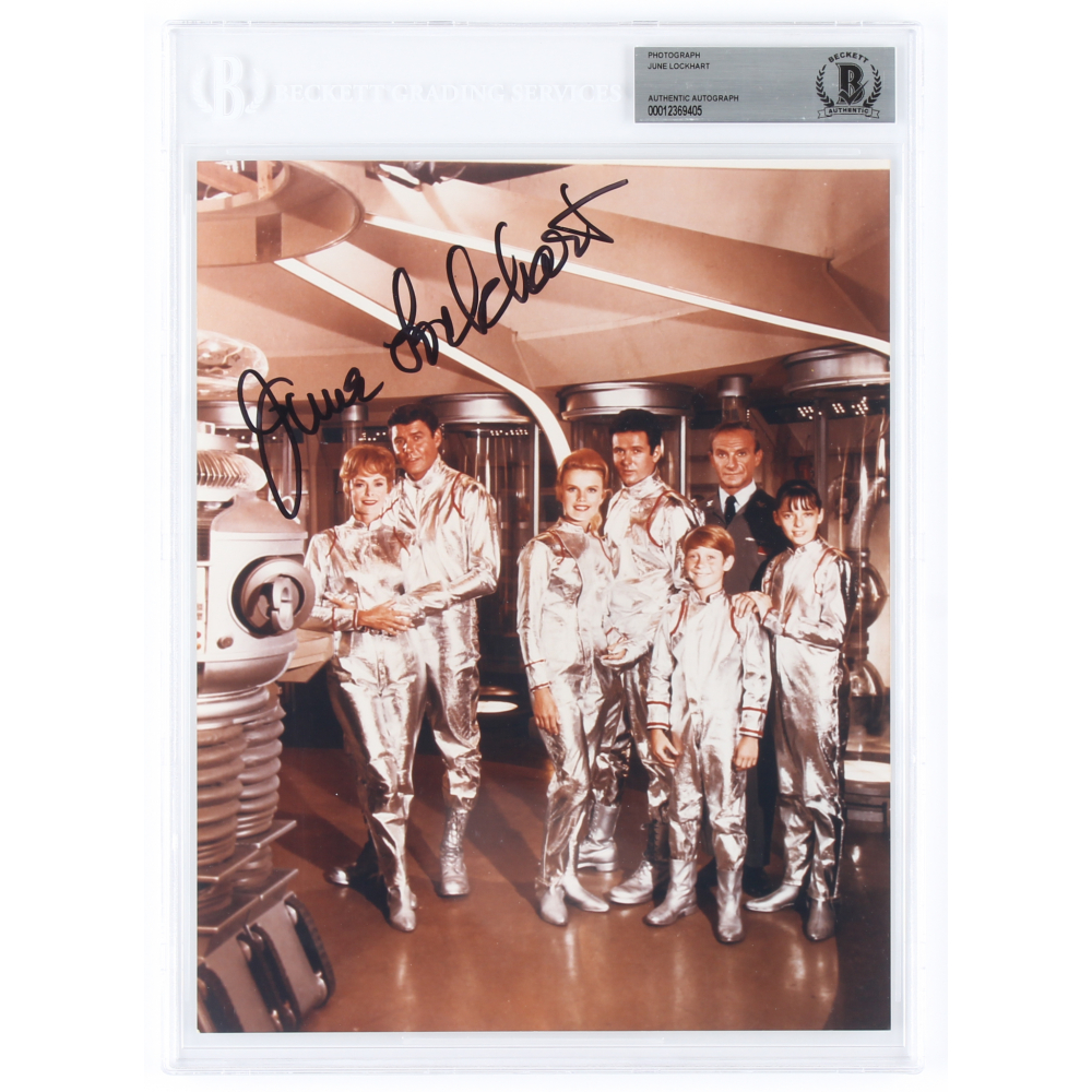 June Lockhart Signed "Lost in Space" 8x10 Photo (Beckett Encapsulated) at PristineAuction.com