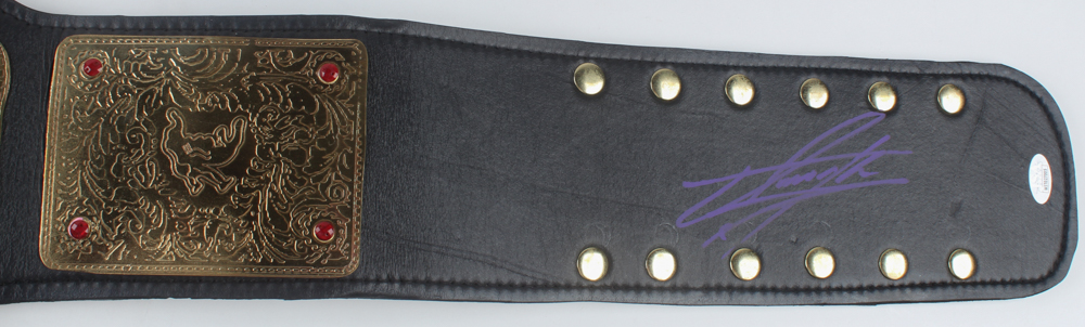 The Undertaker Signed World Heavyweight Wrestling Champion Belt (JSA COA) at PristineAuction.com The Undertaker Signed World Heavyweight Wrestling Champion Belt (JSA COA) at PristineAuction.com