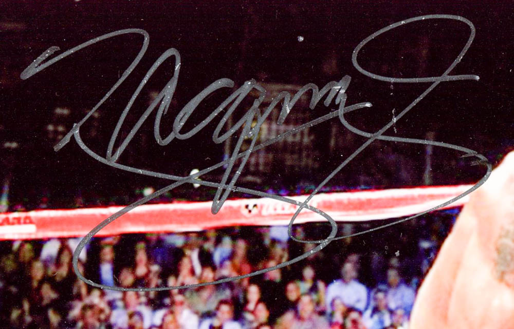Manny Pacquiao Signed 8x10 Photo (Pacquiao COA) (See Description) at PristineAuction.com Manny Pacquiao Signed 8x10 Photo (Pacquiao COA) (See Description) at PristineAuction.com