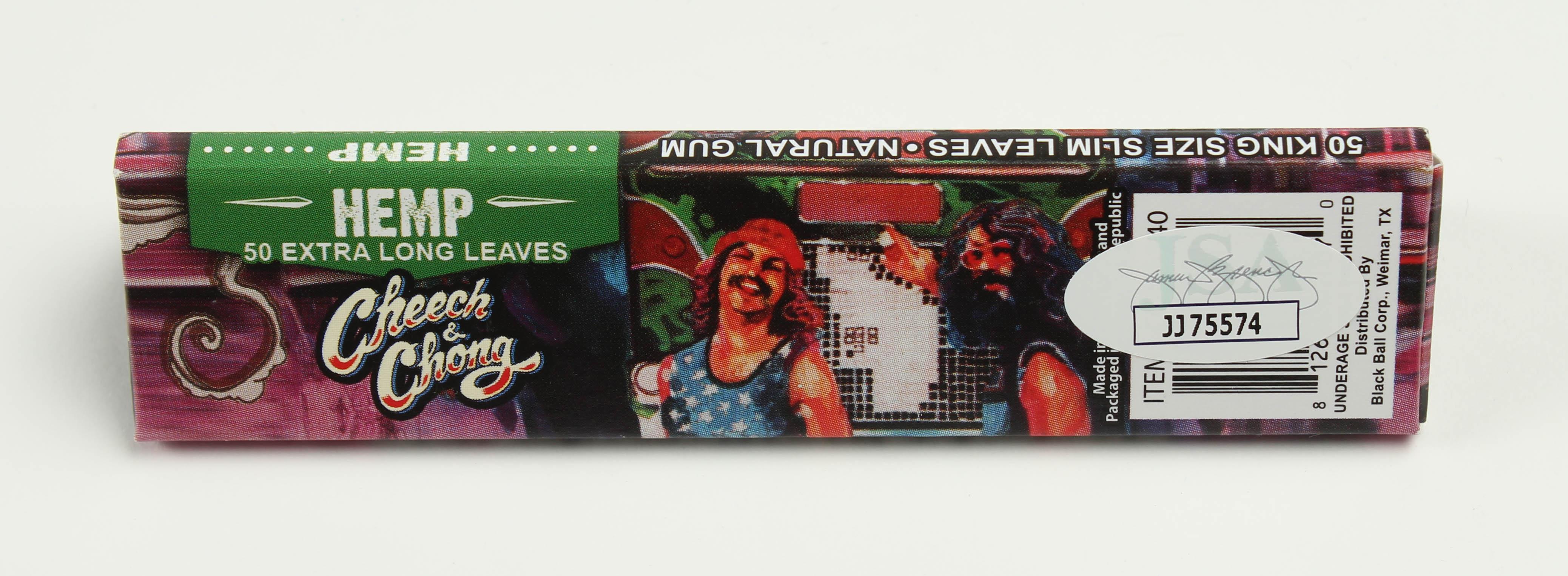 Cheech Marin & Tommy Chong Signed "Cheech & Chong" Rolling Papers (JSA Hologram) at PristineAuction.com Cheech Marin & Tommy Chong Signed "Cheech & Chong" Rolling Papers (JSA Hologram) at PristineAuction.com
