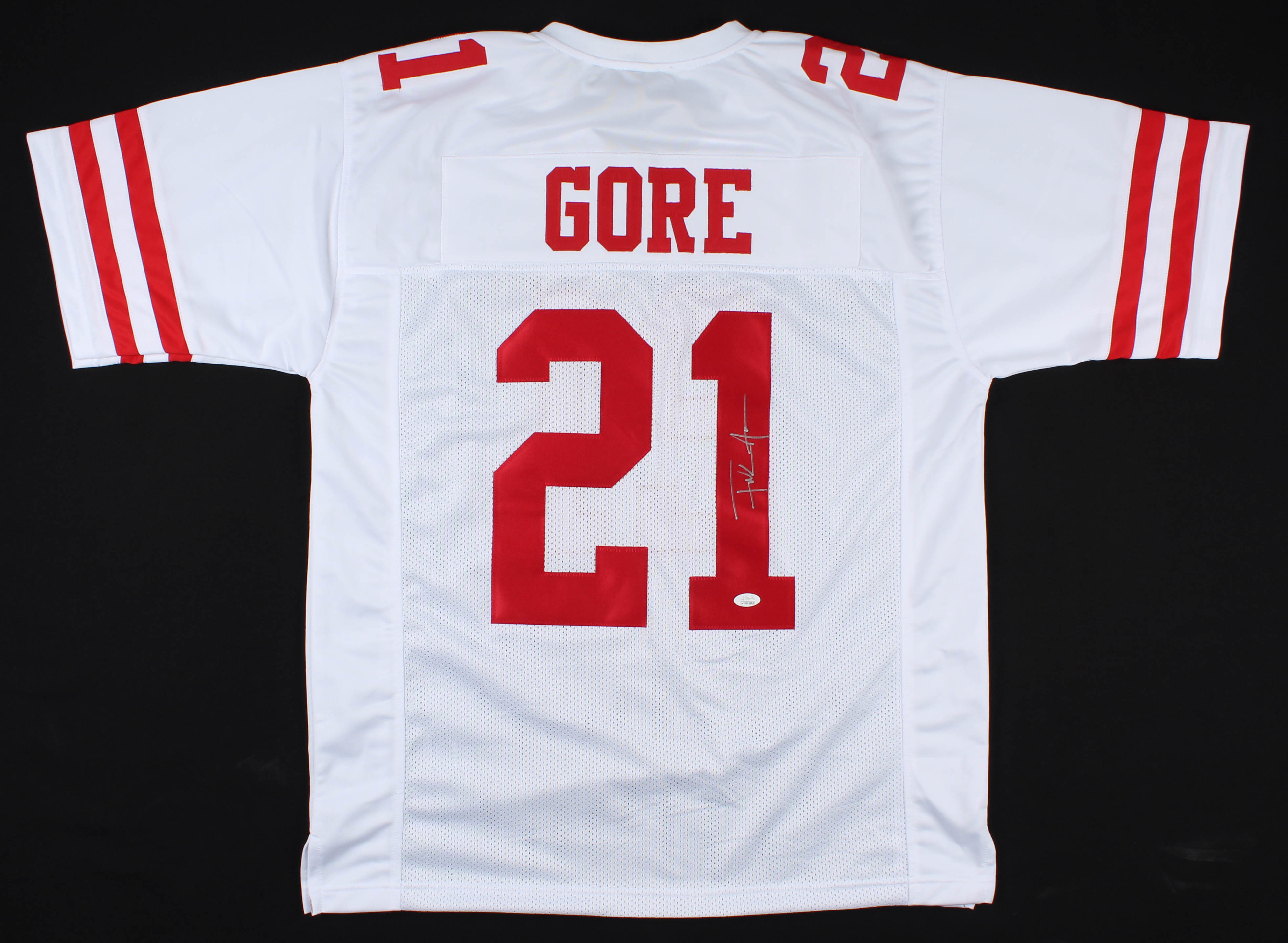 Frank Gore Signed Jersey (JSA COA) at PristineAuction.com Frank Gore Signed Jersey (JSA COA) at PristineAuction.com
