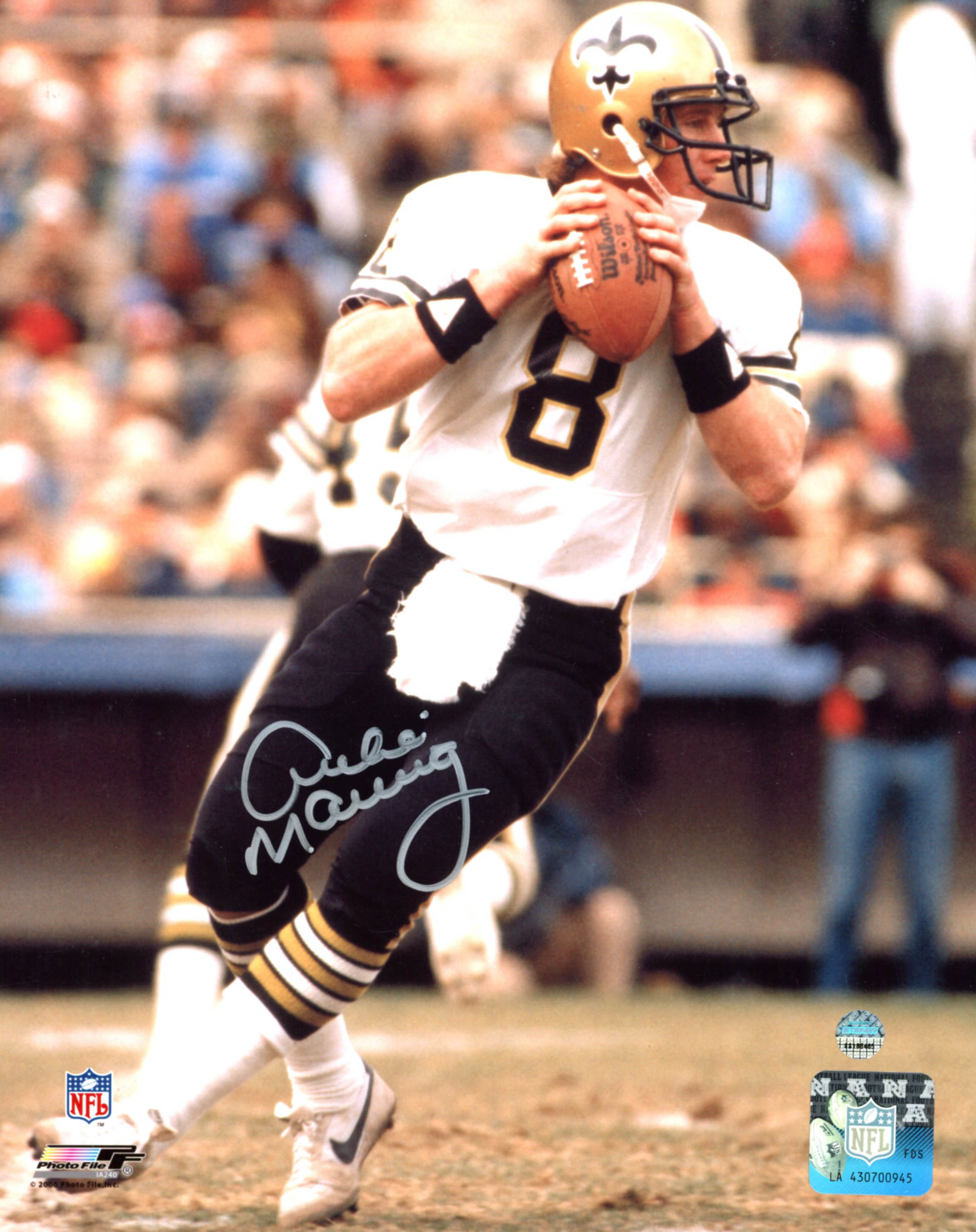 Archie Manning Signed Saints 8x10 Photo (Steiner COA) at PristineAuction.com Archie Manning Signed Saints 8x10 Photo (Steiner COA) at PristineAuction.com