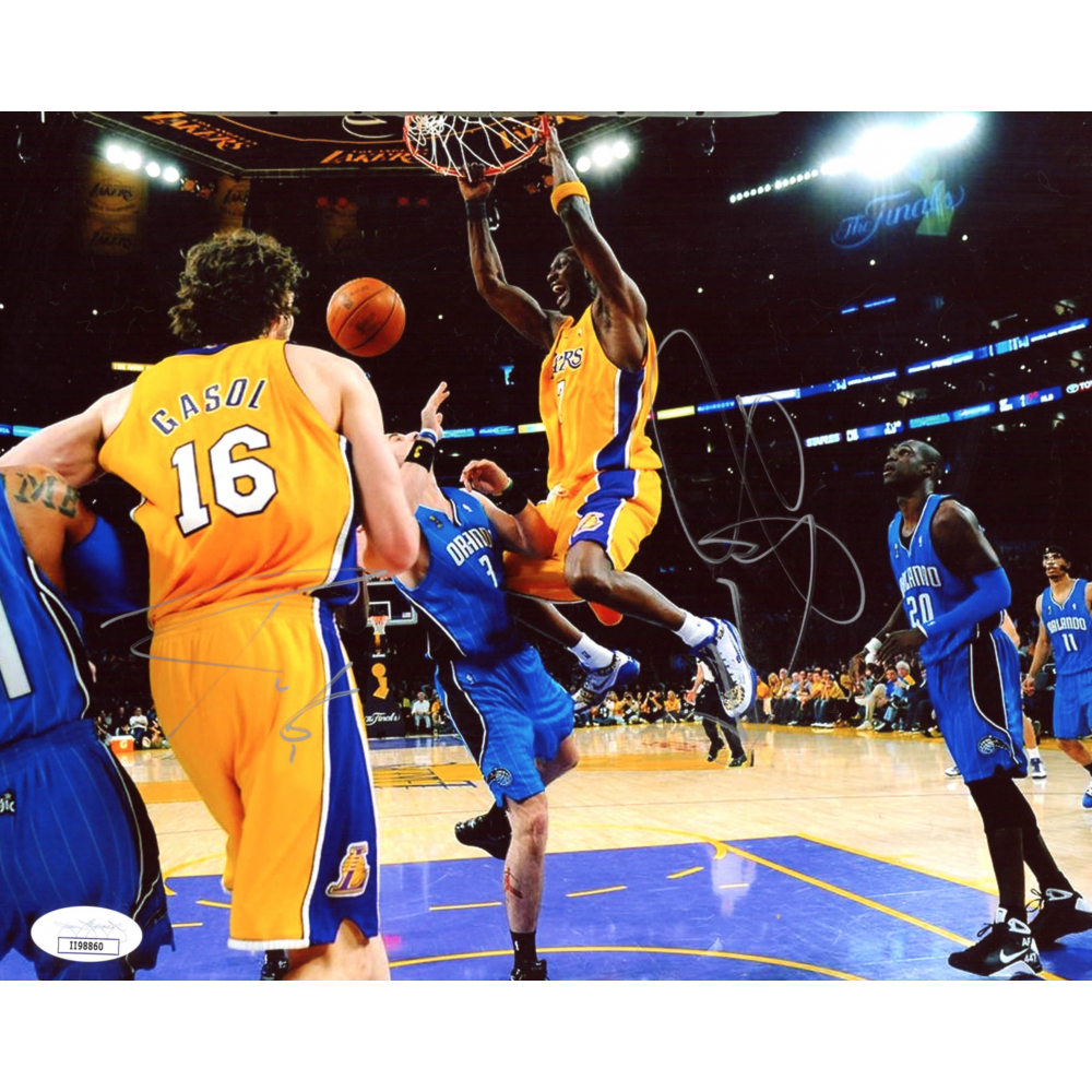 Maillot De Basket-ball Signé Pau Gasol (Espagne) – Certifié JSA, Pièce Originale