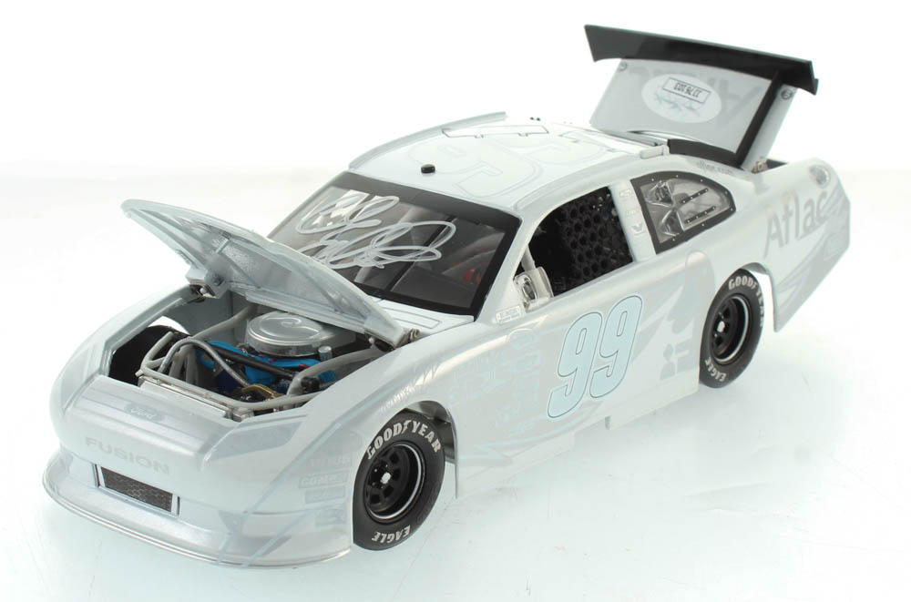 Carl Edwards Signed LE #99 Aflac 2011 Ford Fusion 1:24 Diecast Car (JSA COA) at PristineAuction.com Carl Edwards Signed LE #99 Aflac 2011 Ford Fusion 1:24 Diecast Car (JSA COA) at PristineAuction.com