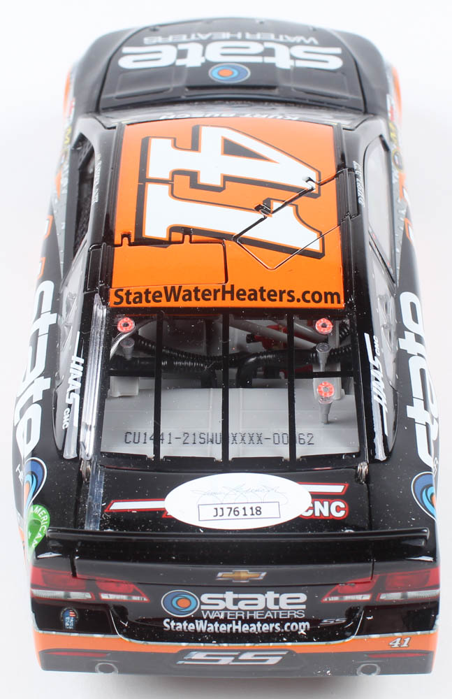 Kurt Busch Signed LE #41 State Water Heaters 2014 Chevy SS 1:24 Diecast Car (JSA COA) at PristineAuction.com Kurt Busch Signed LE #41 State Water Heaters 2014 Chevy SS 1:24 Diecast Car (JSA COA) at PristineAuction.com