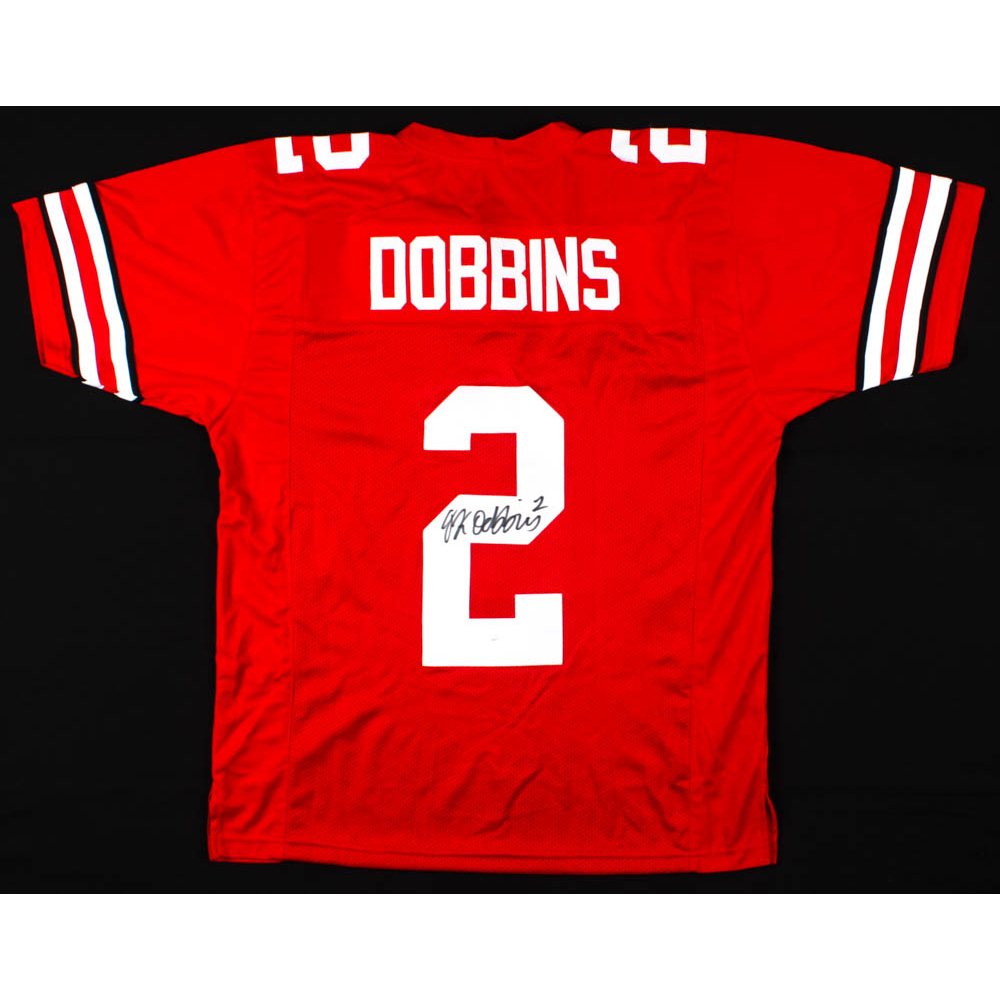 J. K. Dobbins Signed Jersey (JSA COA) Pristine Auction