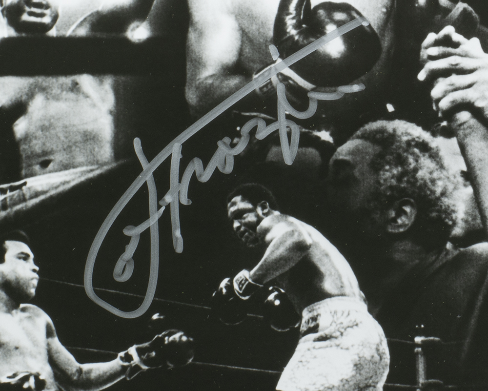 Joe Frazier Signed 11x14 Custom Framed Photo Display (PSA COA) at PristineAuction.com Joe Frazier Signed 11x14 Custom Framed Photo Display (PSA COA) at PristineAuction.com