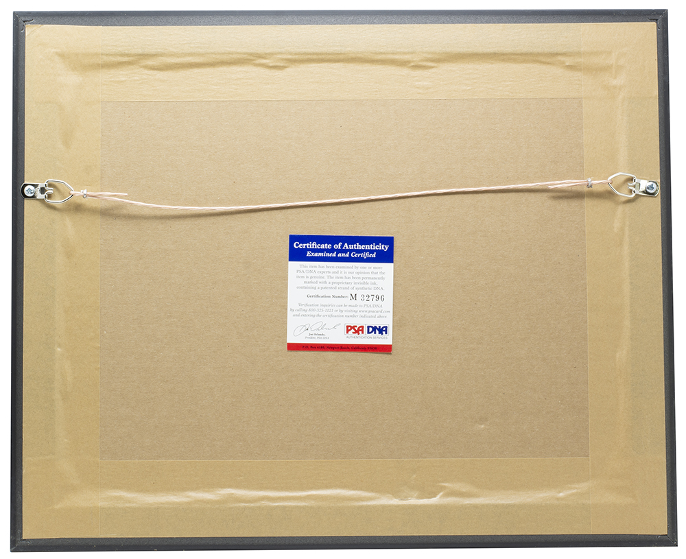 Joe Frazier Signed 11x14 Custom Framed Photo Display (PSA COA) at PristineAuction.com Joe Frazier Signed 11x14 Custom Framed Photo Display (PSA COA) at PristineAuction.com