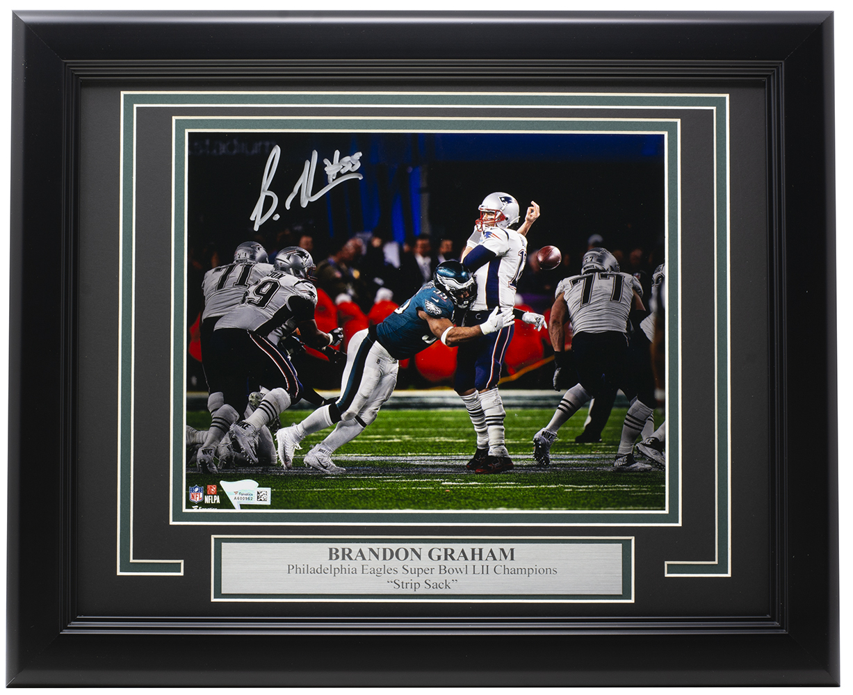 Brandon Graham Signed Eagles 11x14 Custom Framed Photo Display (Fanatics Hologram) at PristineAuction.com Brandon Graham Signed Eagles 11x14 Custom Framed Photo Display (Fanatics Hologram) at PristineAuction.com
