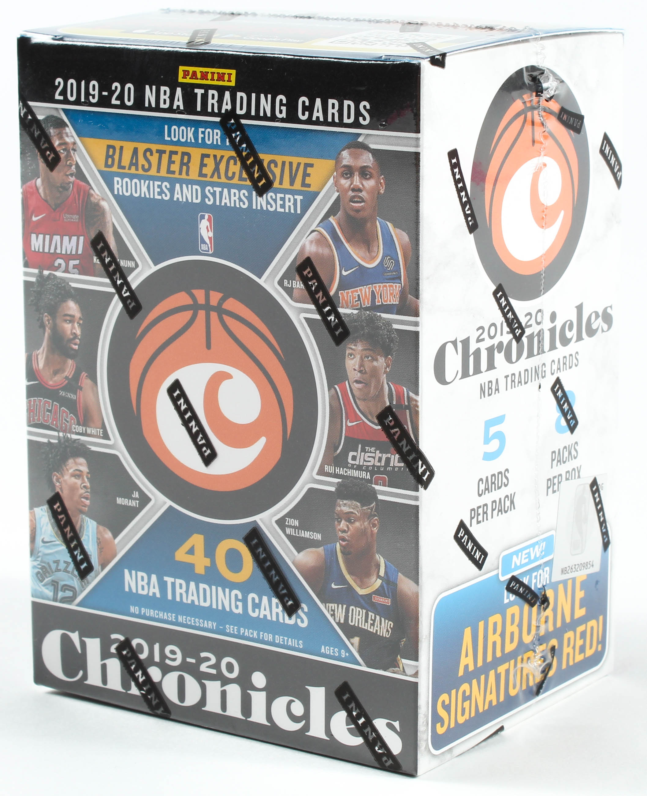 2019-20 Panini Chronicles Basketball Blaster Box with (8) Packs at PristineAuction.com 2019-20 Panini Chronicles Basketball Blaster Box with (8) Packs at PristineAuction.com