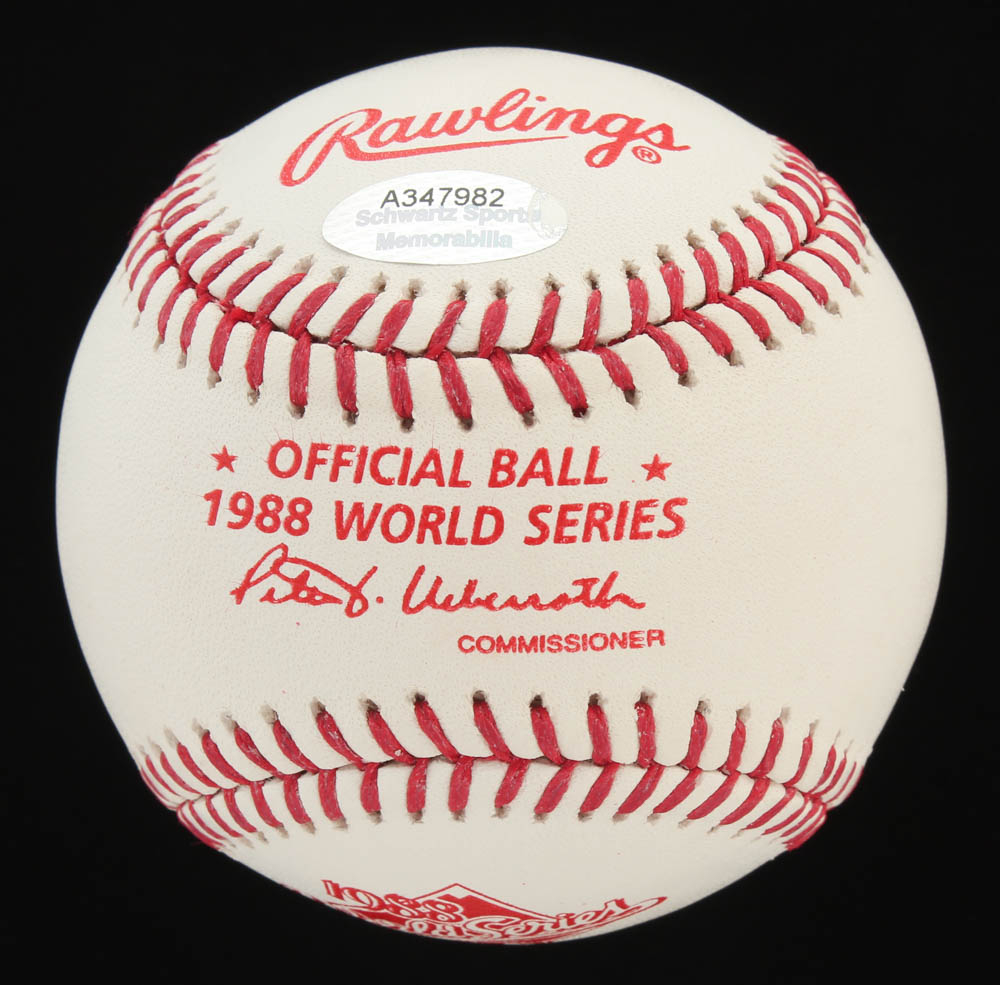 Orel Hershiser Signed Rawlings 1988 World Series Baseball