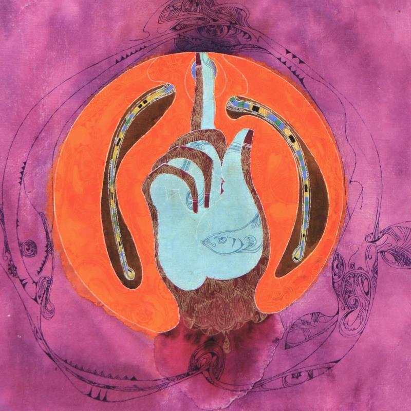 "Mudra Tarjani, Vigilance" LE 10x10 Giclee on Canvas by Lu Hong (Artova) at PristineAuction.com "Mudra Tarjani, Vigilance" LE 10x10 Giclee on Canvas by Lu Hong (Artova) at PristineAuction.com