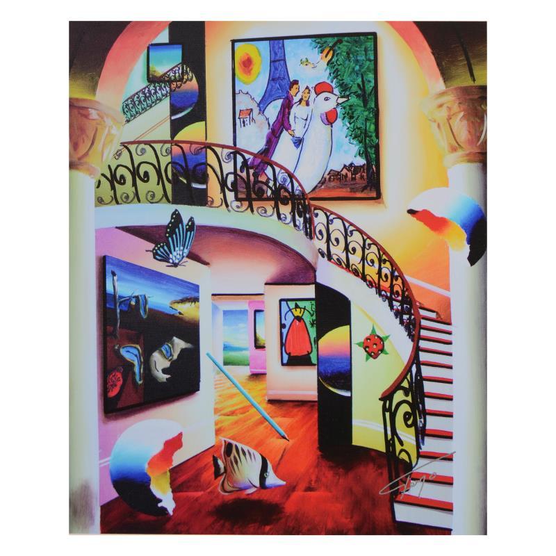 "Majestic Encounter" LE 10x12 Giclee on Canvas by Ferjo (Artova) at PristineAuction.com "Majestic Encounter" LE 10x12 Giclee on Canvas by Ferjo (Artova) at PristineAuction.com