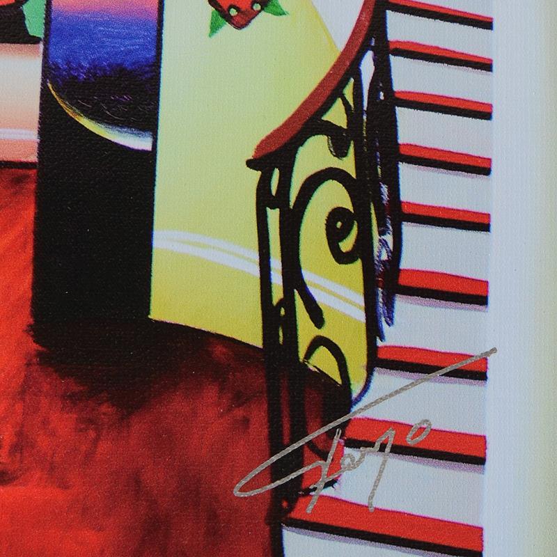 "Majestic Encounter" LE 10x12 Giclee on Canvas by Ferjo (Artova) at PristineAuction.com "Majestic Encounter" LE 10x12 Giclee on Canvas by Ferjo (Artova) at PristineAuction.com