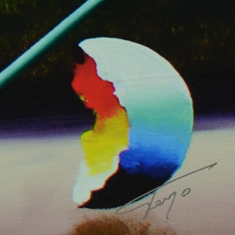 "Wild Stallions" LE 36x27 Giclee on Gallery Wrapped Canvas by Ferjo (Artova) at PristineAuction.com "Wild Stallions" LE 36x27 Giclee on Gallery Wrapped Canvas by Ferjo (Artova) at PristineAuction.com