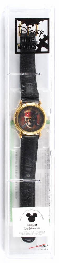 Special Edition Disneyland "Pirates of the Caribbean" Time Works Watch at PristineAuction.com Special Edition Disneyland "Pirates of the Caribbean" Time Works Watch at PristineAuction.com