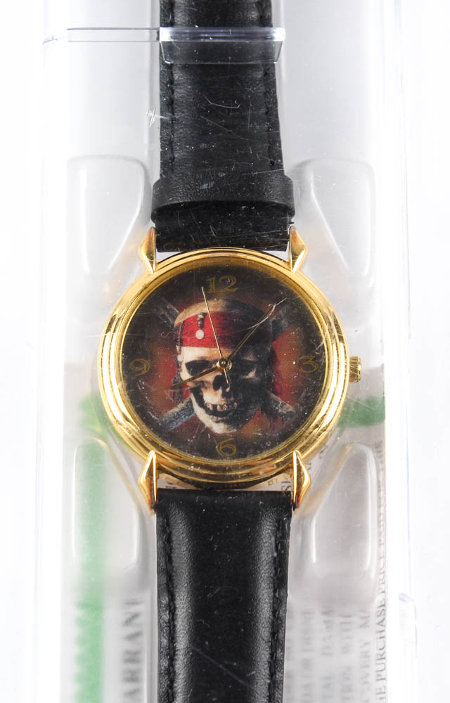 Special Edition Disneyland "Pirates of the Caribbean" Time Works Watch at PristineAuction.com Special Edition Disneyland "Pirates of the Caribbean" Time Works Watch at PristineAuction.com
