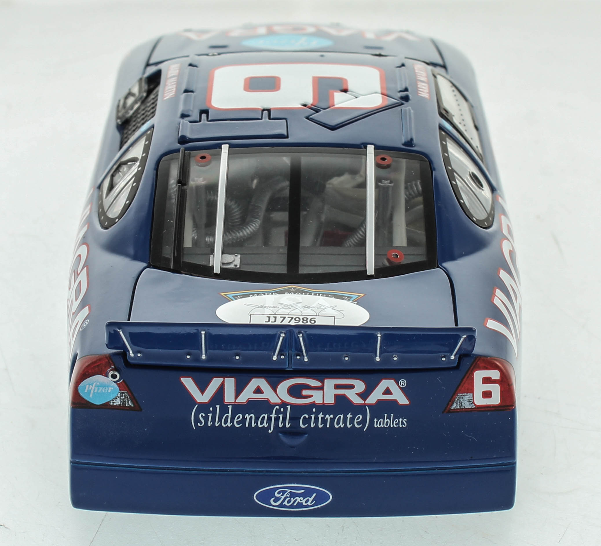 Mark Martin Signed LE #6 Viagra 2005 Ford Taurus 1:24 Diecast Car (JSA COA) at PristineAuction.com Mark Martin Signed LE #6 Viagra 2005 Ford Taurus 1:24 Diecast Car (JSA COA) at PristineAuction.com