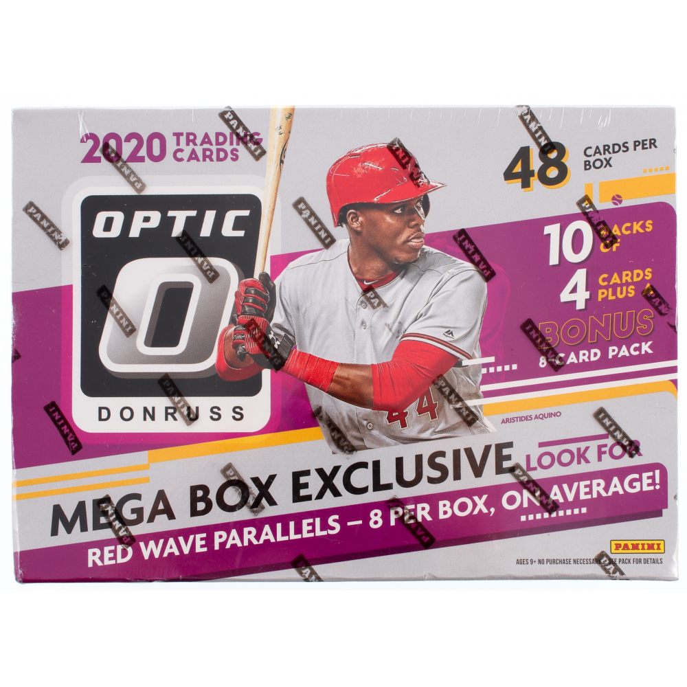 thumbnail image 2 of 2020 Donruss Optic Baseball MEGA Box – Factory Sealed, 40 Cards + Autograph, Exclusive 2 of 6