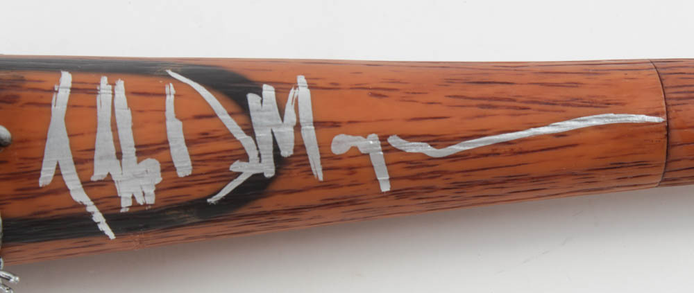 Jeffrey Dean Morgan Signed "The Walking Dead" Lucille Barbed Wire Baseball Bat (Radtke COA) at PristineAuction.com Jeffrey Dean Morgan Signed "The Walking Dead" Lucille Barbed Wire Baseball Bat (Radtke COA) at PristineAuction.com