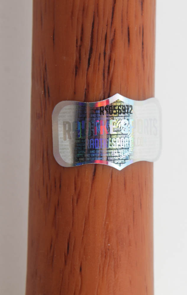 Jeffrey Dean Morgan Signed "The Walking Dead" Lucille Barbed Wire Baseball Bat (Radtke COA) at PristineAuction.com Jeffrey Dean Morgan Signed "The Walking Dead" Lucille Barbed Wire Baseball Bat (Radtke COA) at PristineAuction.com