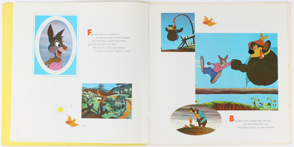 1970 Disney Vintage "Brer Rabbit" Vinyl LP Record Album at PristineAuction.com 1970 Disney Vintage "Brer Rabbit" Vinyl LP Record Album at PristineAuction.com