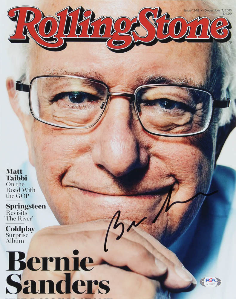 Bernie Sanders Signed 11x14 Photo (PSA Hologram) at PristineAuction.com Bernie Sanders Signed 11x14 Photo (PSA Hologram) at PristineAuction.com