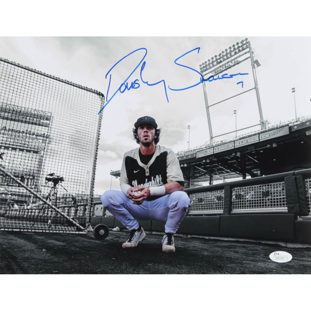 Dansby Swanson Signed Vanderbilt Commodores 11x14 Photo (JSA Hologram) | Pristine Auction