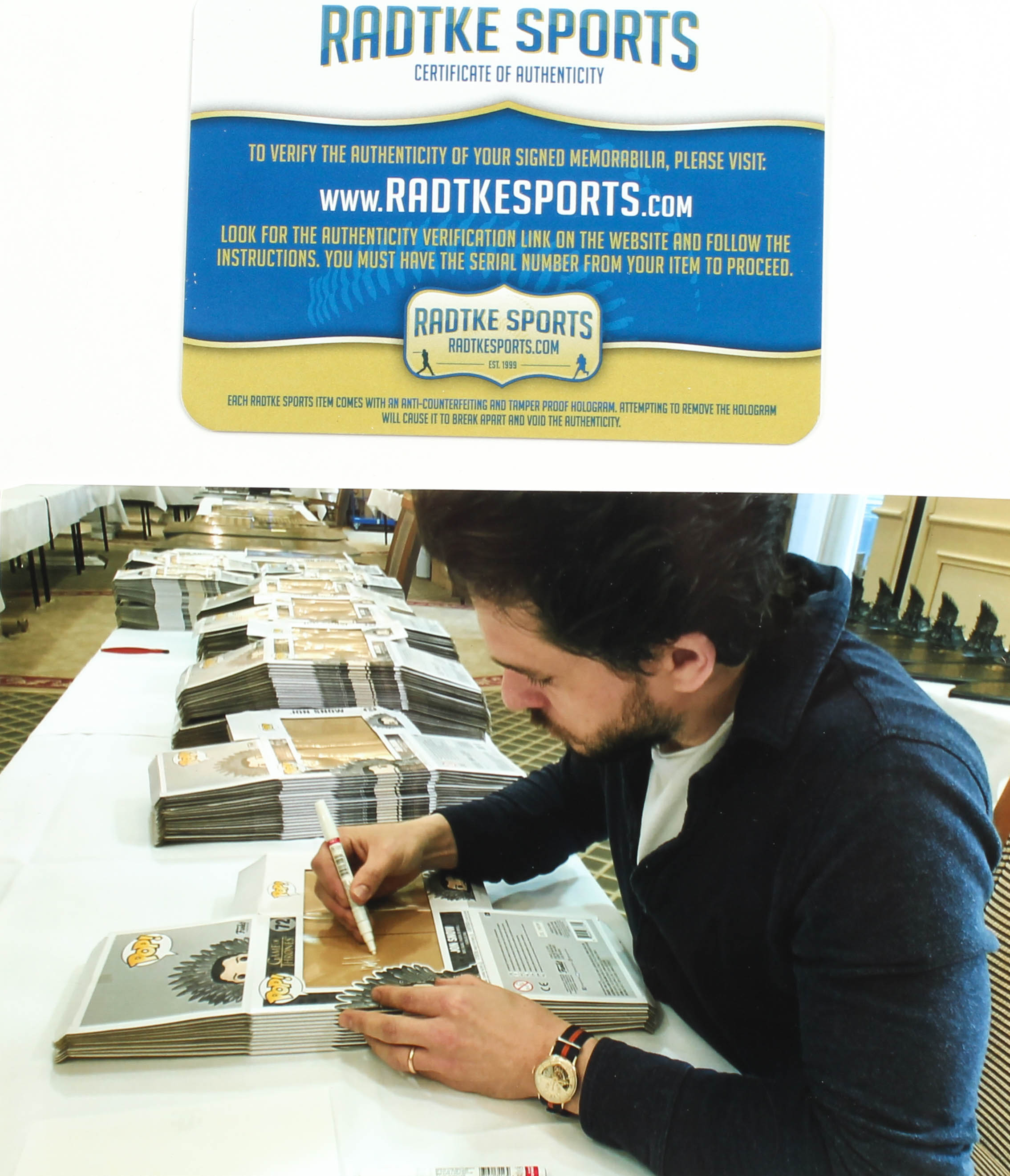 Kit Harington Signed "Game of Thrones" #72 Jon Snow Funko Pop! Vinyl Figure (Radtke COA) at PristineAuction.com Kit Harington Signed "Game of Thrones" #72 Jon Snow Funko Pop! Vinyl Figure (Radtke COA) at PristineAuction.com