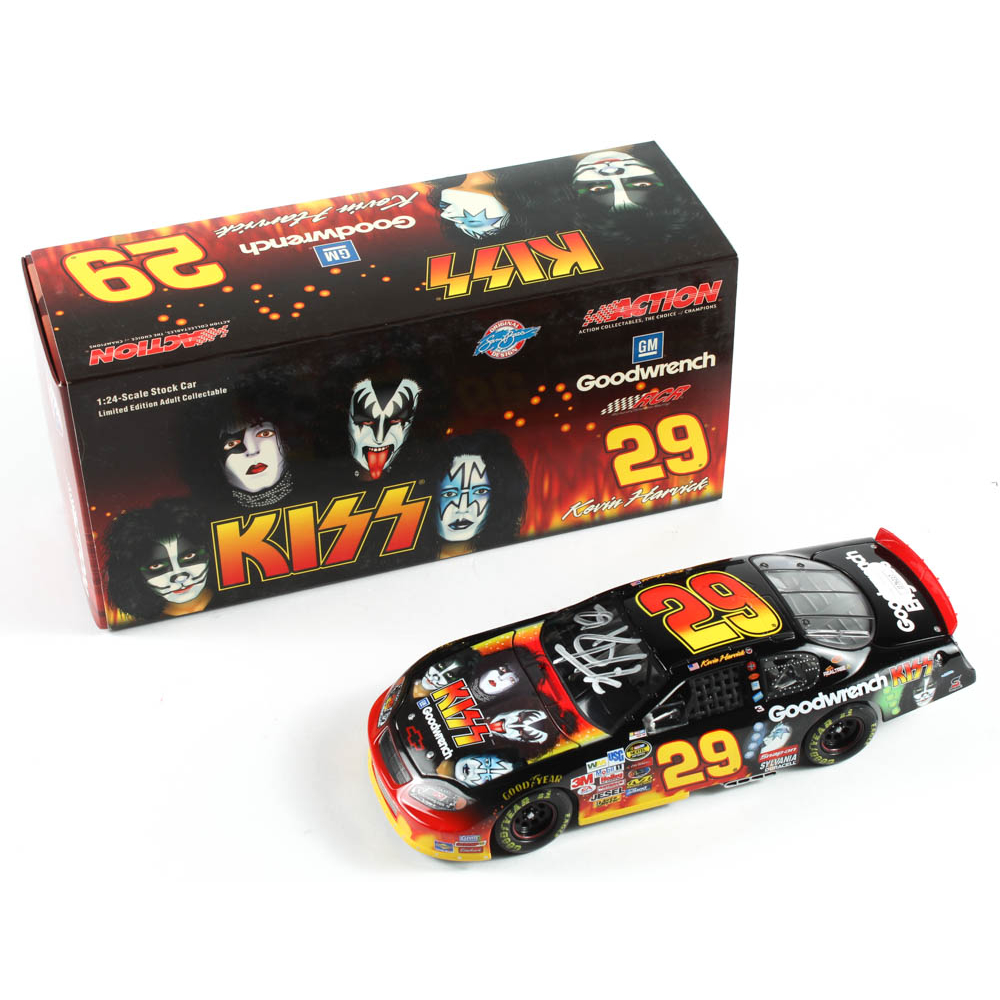 Kevin Harvick Signed LE #29 GM Goodwrench / KISS 2004 Chevy
