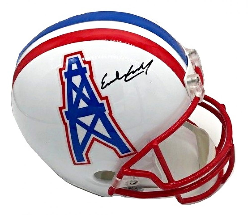 Earl Campbell Houston Oilers Autograph Nameplate Display Case – Football Memorabilia