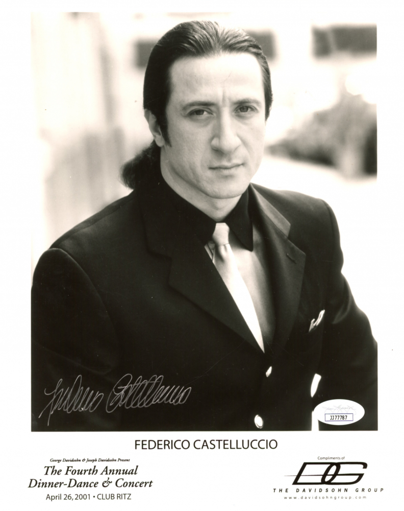 Federico Castelluccio Signed 8x10 Photo (JSA COA) | Pristine Auction